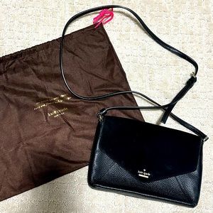 Kate Spade ♠️ Leather + Suede Crossbody